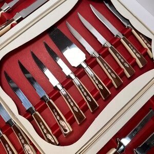 Vintage Regent Sheffield 19-Piece “Treasure Chest” Cutlery Set  Stainless Steel